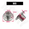 Per l'albero filettato del motore M3 M4 M5 M6 M6 M8 Accoppiamento Flangia Nono Diametro interno 3 mm 4 mm 5 mm 6 mm 8 mm è adatto