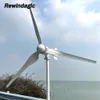 5kW 6kW 8kW 10kW 풍력 터빈 발전기 완성 세트 24V 48V 96V 프리 에너지 발전기 컨트롤러 인버터 5000W와 바람