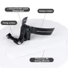 Motocicleta Capacete Chin Camera Mount Kit de montagem de design autoadesivo Câmera estabilizadora Bracket Bicycle Sports Sports Acessórios