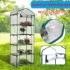 Couverture en PVC en PVC de 2 à 5 niveaux pour la tente de fleur de remplacement imperméable intérieur extérieur Couvrages de tente de jardinage accessoires