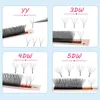 False Eyelashes Goddess Automatic Flowering W Shape Bloom 2D 3D 4D 5D 6D 7D Premade Fans Speed Eyelash Extensions Natural Soft Light Full