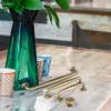 Antique Brass Cabinet Pulls Hardware for BedroomVintage Brass Solid Drawer Handles for Kitchen Cabinets and Dresser Drawers