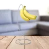 Bananhållare frukt stativ metall hänger rack frukt display krok banan stativ för hemma bar bänkskiva matlagring krok