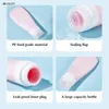 Lagringsflaskor Travel Refillerbar Bottle Set Silicone Face Cream Lotion Shampoo Dusch Gel Bottling Cosmetic Container Portable Tool