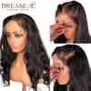 Body Wave 13X6 Lace Front Human Hair Pruiken Voor Zwarte Vrouwen Per Geplukt Met Krullend Babyhaar 180% Wave 360 Lace Pruik Remy Pruik