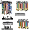 Cabide de exibição de medalhas para ciclismo Medal Sport Medal Medal titular para organizador de medalhas com ganchos Dropshipping