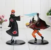 2pcsSet 18cm Uzumaki vs Pain PVC Action Figure Collectible Model Toys Dolls MX2003199104213