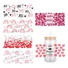 Enveloppe cadeau enveloppe de la Saint-Valentin pour le thème coeur du coeur LIP UV DTF Transfer Sticker Sticker imperméable Transferts décalants pour les autocollants en verre de 16 oz en verre