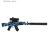 Sable Player Water Fun Akm Childrens Toy pistolet spécial Crystal Gun Water AK-47 Manuel électrique Burst jouet eauter Boy Soft Bullet Gun L47