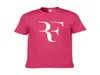 New Roger Federer RF Tennis T Shirts Men Cotton Short Sleeve Perfect Printed Mens TShirt Fashion Male Sport Oner sized Tees ZG75267373