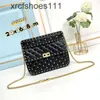 Buckle Womens valenn Small High-quality Crossbody Lock Designer Chain Square Bag Bags Rivet Star Casual Stud Style One Sheepskin Shoulder EY2I