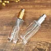 Förvaringsflaskor flaskbehållare sprayer atomizer glas high-end parfym återfyllbar fin dimma doft tom