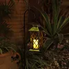 Lanterna solare esterna esterna a candela da tavolo da tavolo impermeabile a led il giardino appeso luci lanterna solare per tavolo