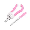 2pcs/Set Pet Grooming Scissors Dog Cats Supplies Pet Nail Pet Grooming Kit with 2 Scissors, Nail Clippers, File and Cutters XJY38