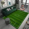 3D voetbalveld capet voor kinderkamer zachte flanellen vloermat kinderen wasbaar bed baby baby spelen groot gebied tapijt verjaardagscadeau