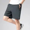 Mężczyzny Wysokiej jakości marka Black Summe Boardshorts Summer Casual Elasitc talia marynarki wojenna poliester