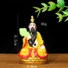 Estatuetas decorativas taoísmo lao tzu mitologia divindade sanqing sacerdote taoísta imensurável deus yin yang tai chi pregar resina artesanato diy feng