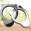 Anello in metallo della testa di gatto anti-drop cinghia universale con anello di cordino a cavo regolabile per il cavo per telefoni cellulari