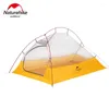 Tenten en schuilplaatsen Naturehike Yunshang-serie Ultra Light 2-10D Nylon Outdoor Camping Tent Lichtgewicht draagbare aluminium legering Rainproof