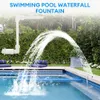 Swimming Pool Waterfall Fountain Spray Pools Fountain Heads Water Sprinklers Pools Spa Garden Decorations Pool Accessories