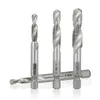 Hex Shank Metric Tap Combined Tap and Drill Spiral Flute HSS Thread Screw Tap Threading Tool M3 M4 M5 M6 M8 M10 M12