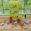 1PCS Mini pot Silicone Moule UV GULE GULE DIY MINIATURE Dollhouse Kitchen Varelle pour Blyth Ob11 Doll Accessories Toy