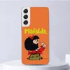 Funda Blanda de Dibujos Animados Mafalda Para Samsung Galaxy M12 M21 M30S M31 M32 M51 M52, not 8 9 10 + 20 Ultra J4 J6 Plus J8 CAPA