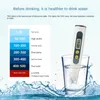 TDS TDS numérique 10 sur 1 Testeur de la qualité de l'eau professionnelle Tester EC / TDS / Salinité / Thermomètre Multi-paramètres Multi-Parameter