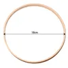 5Pcs 10/15/18/20/23/26/30cm Ring Round Wooden Ring Bamboo Hoop Frame DIY Wreath Decorative Circle Craft Tools Wedding Decoration