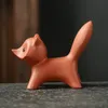 Luwu Zisha Lovely Little Fox Ornamentかわいいティーペットクリエイティブホームデコレーション240411