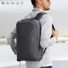 Backpack Bange Men Anti-roubo laptop à prova d'água 15,6 "Trabalho diário Mochila de bolsa de negócios com USB e porta tipo C