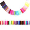 100 pezzi Elastic Elastico band band coda di cavallo Colota colorate peli usa e getta scrupoli cravatte per bambini per bambini donne donne donne