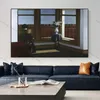Edward Hopper Best Wallpaper Canvas Pinting Poster e stampe Picco di pittura moderna Picture d'arte da parete per soggiorno Decorazione per la casa