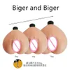 Inflatable Water Filling Butt Big Ass Realistic Vagina Warm Water Filled Buttocks Sex Toys for Men Gay Adult Games Easy To Store