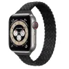 Braided Solo Loop For Apple watch band 44mm 40mm 45mm/41mm 42mm 38mmSlim strap FABRIC Elastic bracelet iWatch band 4 3 5 se 6 7