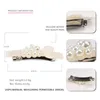 Clip per capelli modalità A French Styles Clip Barrettes for Women Girls Pearl Acetate Accessori Ornamento Gioielli Tiara Party Prom