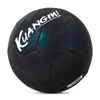 Kuangmi Reflective Football Taille 5 École d'étudiants Match Training Sports Machine Soft PU Soccer Balls