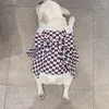 Robes à carreaux à damier pour chiens pour chiens et chats vêtements d'été printemps vêtements pour animaux de compagnie jarre aéro taure