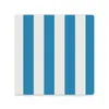 TACK MATS Grands bandes bleus et blancs de l'océan Vertical |Couvre-côtes en céramique (carré) porte-tasses de tasses mignonnes tasses