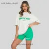 Designer di magliette White Foxx Fashion-Shirt di alta qualità in cotone Casual Tees Shorts Shorts Street Slip Fit Hip Hop Streetwear Tshirts 158 White Tshirt