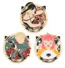 Loid Yor Forger Spy Family Anya Forger Metal Emalj Badge Button Brosches Anime Lapel Pins Backpacks Accessories Gift for Friend5057709