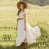 Lace Bohemian Maxi Clean slim dress