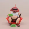 Anime comico classico Zaku Fat Boy in divano divertente MS-06 Figure Giocattoli Giocate