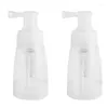 Speicherflaschen 2PCS Tragbare Sprühflasche abmunbarer Reisepulverpulverkosmetik