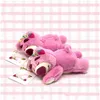 Animaux en peluche en peluche dessin animé mignon vinaigrette chat chat grand chien à oreilles kuromi p jouet poupée kechain grab hine pendant gouttes livraison toys gi otomf