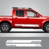 Pour Nissan Frontier Car Porte de porte Jupe côté jupe autocollants Pickup Graphics Graphics Vinyl Decal décalcomanies Couvrer les accessoires de réglage automatique