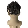 Indian Virgin Human Hair Replacement 1bGrey Afro Cornrow Full Lace Toupee 8x10 Male Lace Unit for Old Black Men