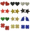 Multi Designs Gliter Sexy Star Heart Cross Безопасность и защита от окружающей среды грудиной наклеивание наклейки на соски наклейки на стикеры 9020775