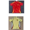 Popular National Team 2425 Spain Home and Away Thai Version Single Football Playing Jersey