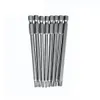 8pcs 100/150mm Manipulationssicherheitsbohrer Bit Set Magnetic Torx Schraubendreher Flatkopf 1/4 "Hex T8 T10 T15 T20 T25 T27 T30 T40